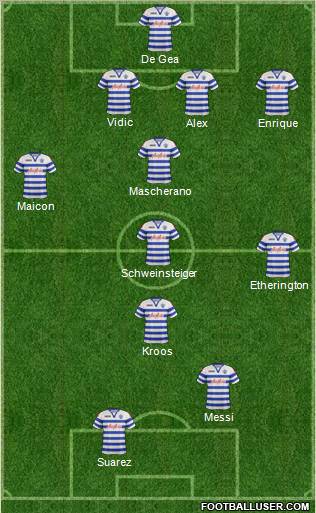 Queens Park Rangers Formation 2013