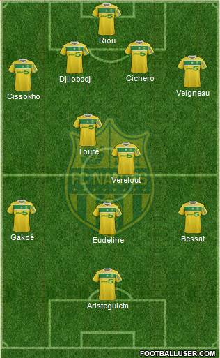 FC Nantes Formation 2013