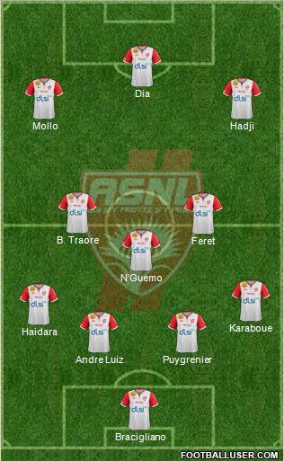 A.S. Nancy Lorraine Formation 2013