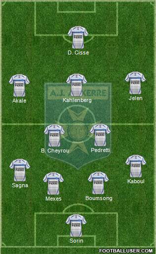 A.J. Auxerre Formation 2013