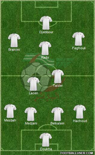 Algeria Formation 2013