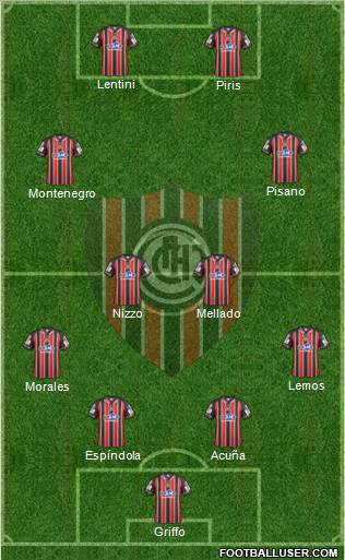 Chacarita Juniors Formation 2013