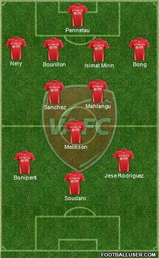 Valenciennes Football Club Formation 2013