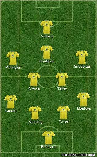 Norwich City Formation 2013