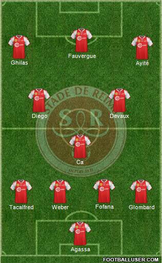 Stade de Reims Formation 2013