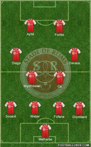 Stade de Reims Formation 2013