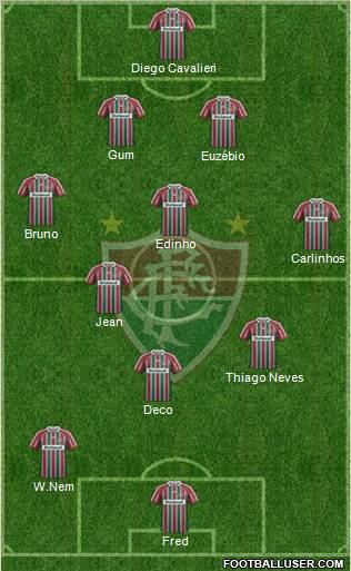 Fluminense FC Formation 2013