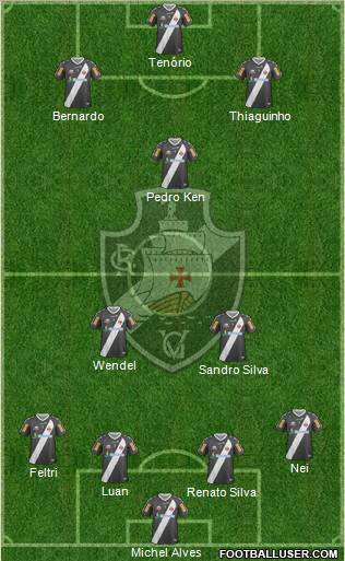 CR Vasco da Gama Formation 2013