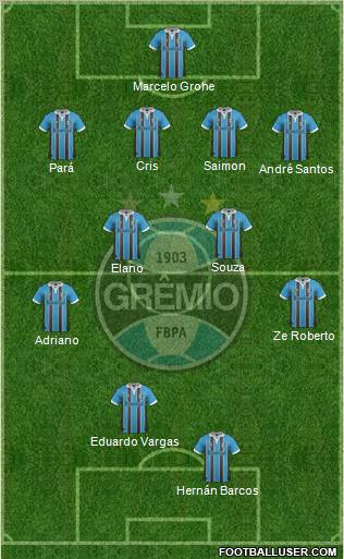 Grêmio FBPA Formation 2013