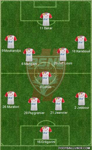 A.S. Nancy Lorraine Formation 2013