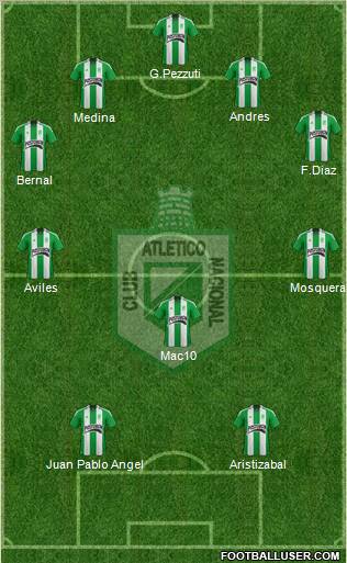 CDC Atlético Nacional Formation 2013