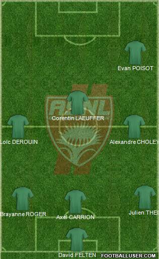 A.S. Nancy Lorraine Formation 2013