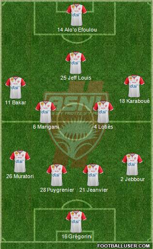 A.S. Nancy Lorraine Formation 2013