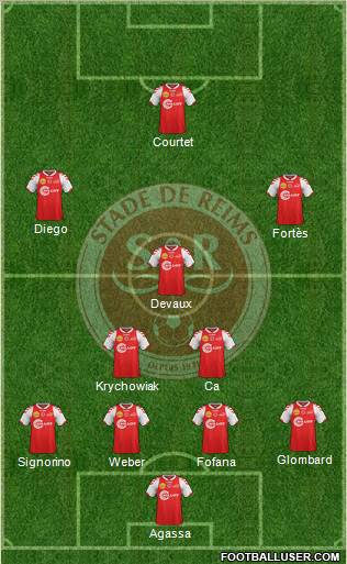 Stade de Reims Formation 2013