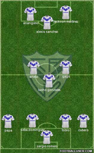 Vélez Sarsfield Formation 2013