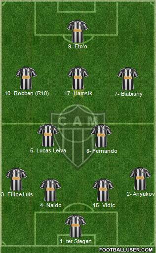 C Atlético Mineiro Formation 2013