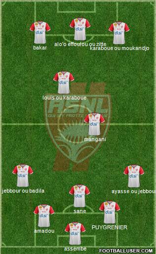 A.S. Nancy Lorraine Formation 2013