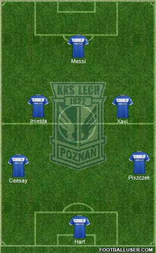 Lech Poznan Formation 2013