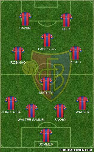 FC Basel Formation 2013