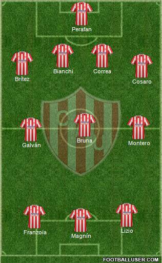 Unión de Santa Fe Formation 2013