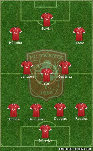 FC Twente Formation 2013