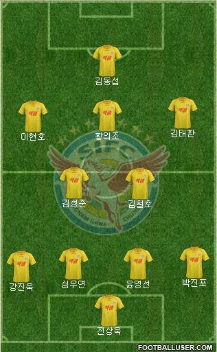 Seongnam Ilhwa Chunma Formation 2013