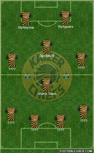 Kaizer Chiefs Formation 2013