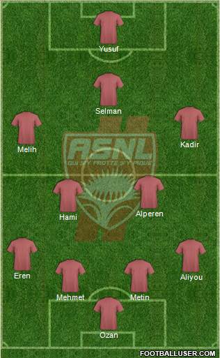 A.S. Nancy Lorraine Formation 2013