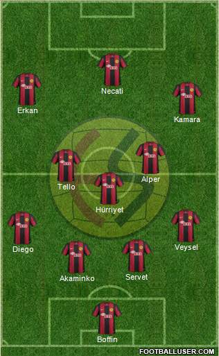 Eskisehirspor Formation 2013