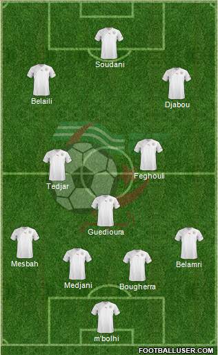 Algeria Formation 2013