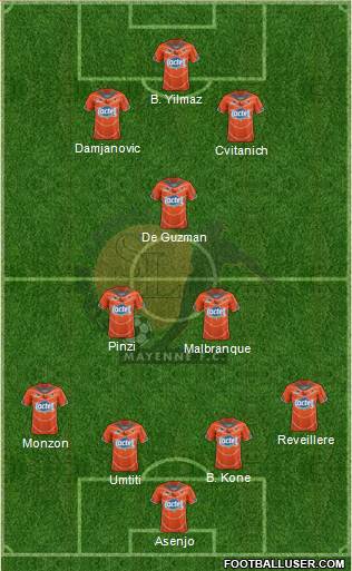 Stade Lavallois Mayenne FC Formation 2013