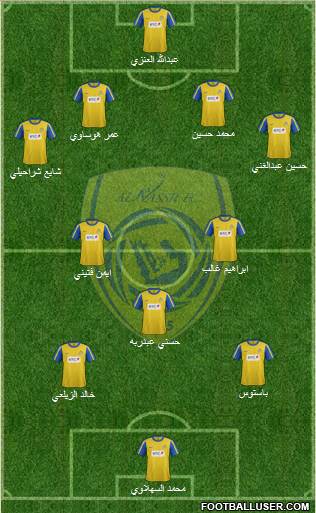 Al-Nassr (KSA) Formation 2013