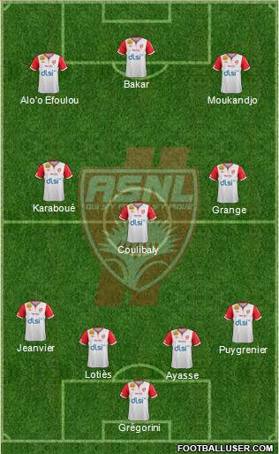 A.S. Nancy Lorraine Formation 2013