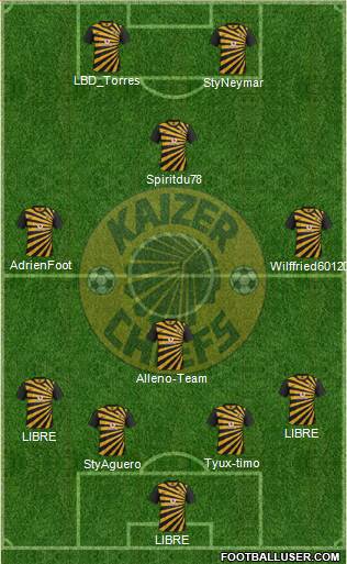 Kaizer Chiefs Formation 2013