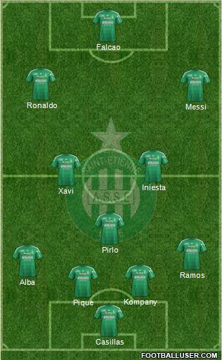 A.S. Saint-Etienne Formation 2013