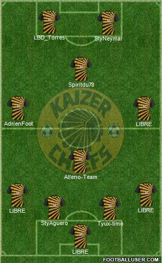 Kaizer Chiefs Formation 2013