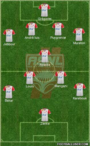 A.S. Nancy Lorraine Formation 2013