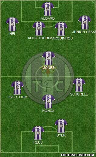 Toulouse Football Club Formation 2013