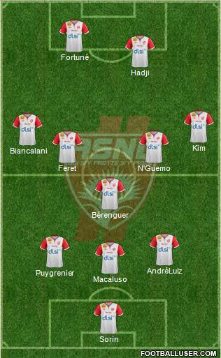 A.S. Nancy Lorraine Formation 2013