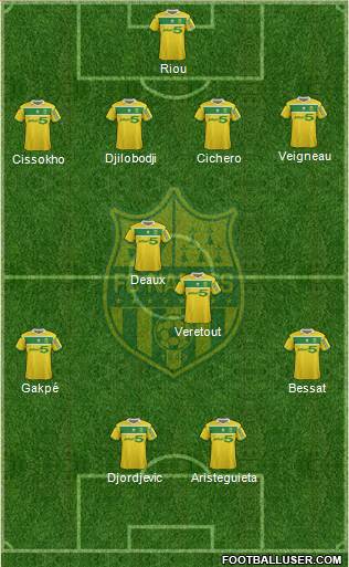 FC Nantes Formation 2013