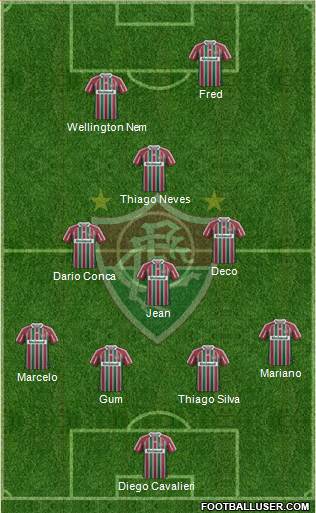 Fluminense FC Formation 2013