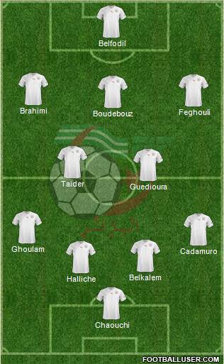 Algeria Formation 2013