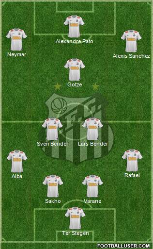 Santos FC Formation 2013