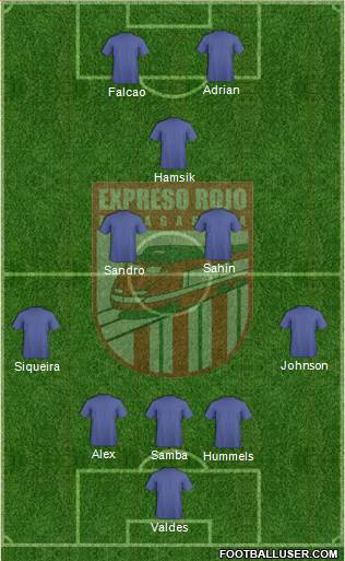 CD Expreso Rojo Formation 2013