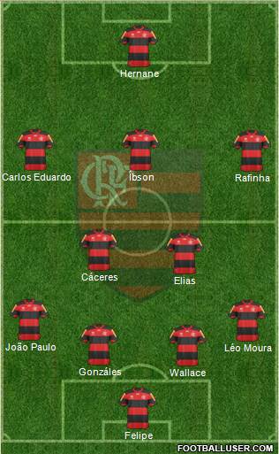 CR Flamengo Formation 2013