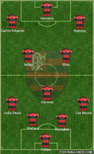 CR Flamengo Formation 2013