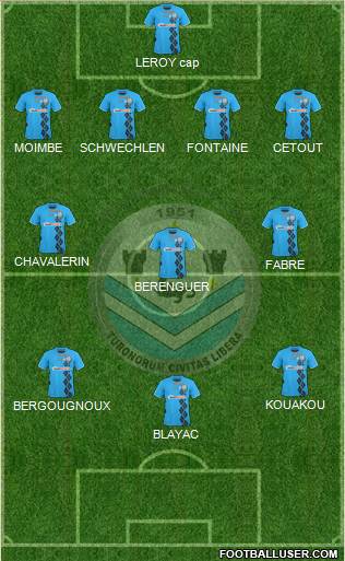 Tours Football Club Formation 2013