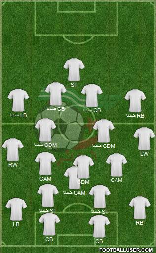 Algeria Formation 2013