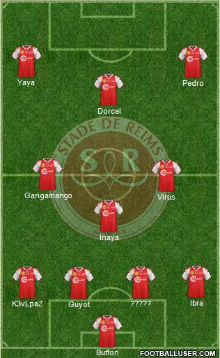 Stade de Reims Formation 2013