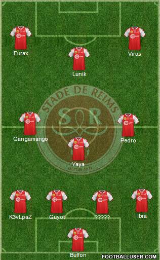 Stade de Reims Formation 2013